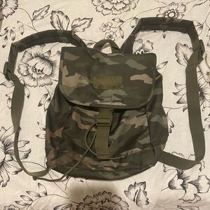 Brand PINK mini camo backpack